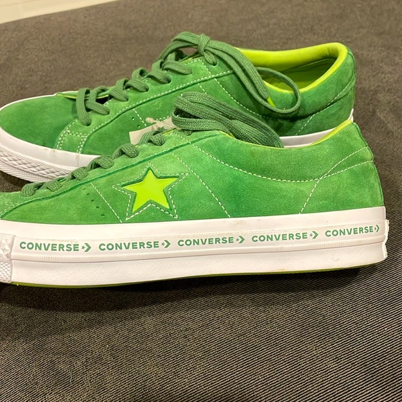 Converse One Star Low Mint Green Men's 11 - Picture 3 of 13